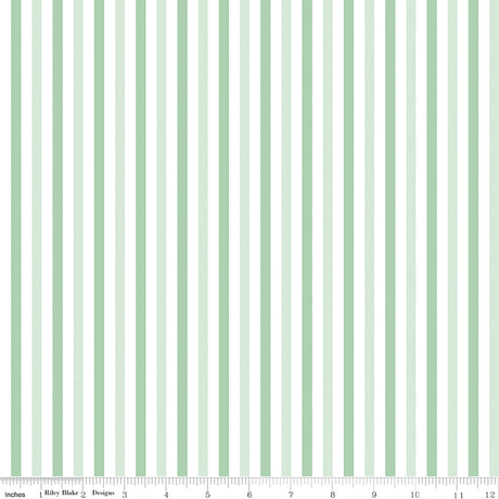 Coastal Dreams Stripes Green by Coastal Dreams — Tasha Noel