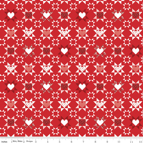 Hooray for the USA Quilt Red Quilt Fabric