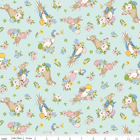 Peter Rabbit™ Spring Main Bleached Denim
