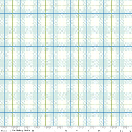 Peter Rabbit™ Spring Plaid Bleached Denim