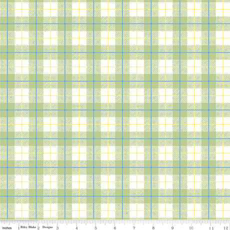 Peter Rabbit™ Spring Plaid Honeydew