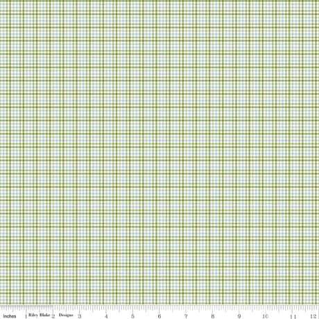Promise of Spring Plaid Green