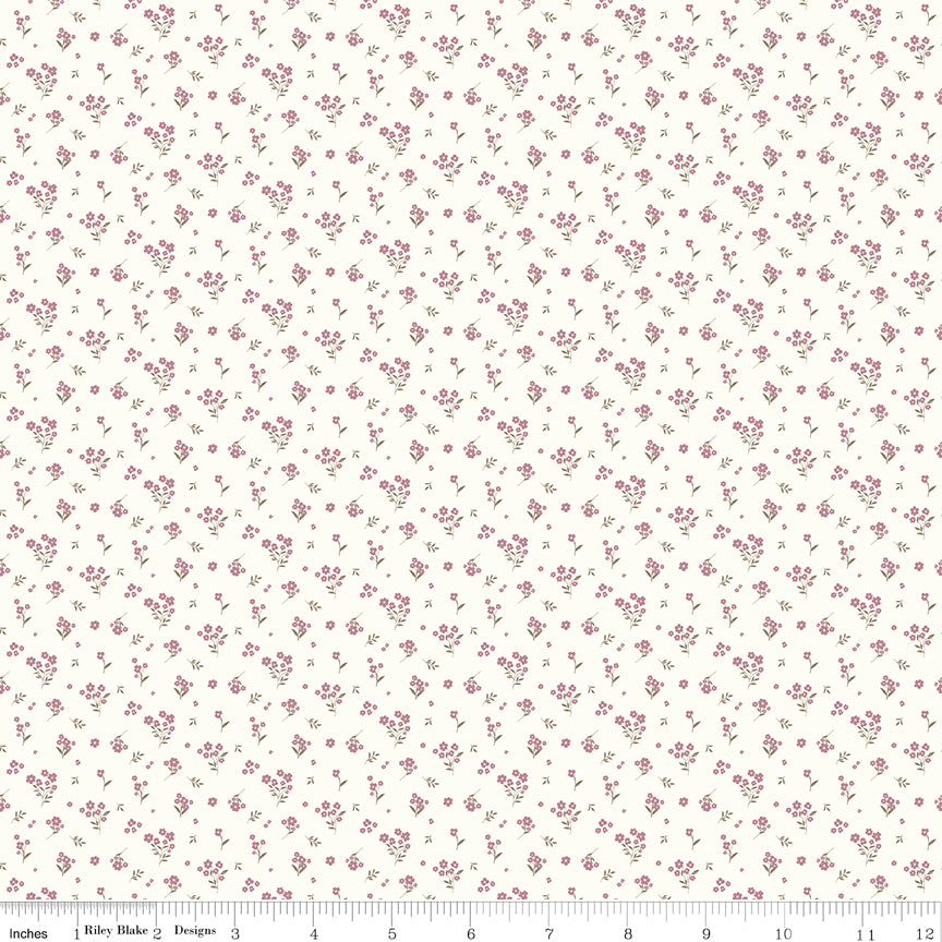 Promise of Spring Ditsy Cream
