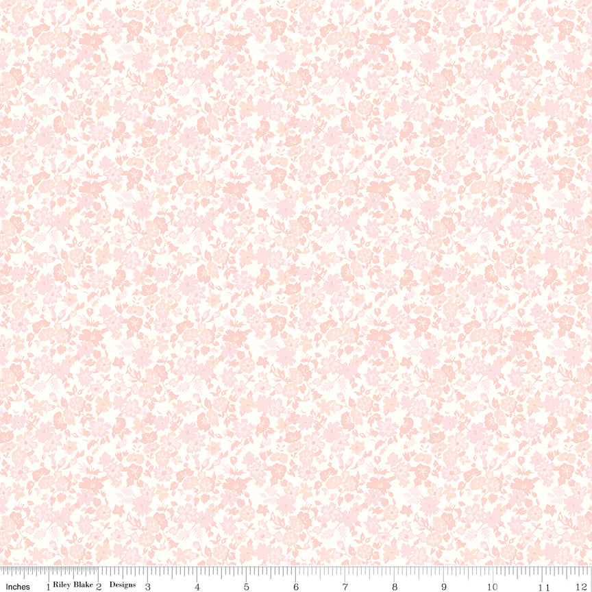 Rosewater Cottage Hazelside Ditsy Pink
