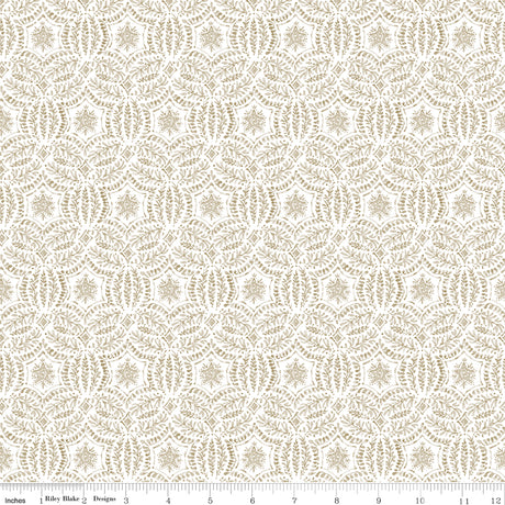 Sea Echoes Starfish Beige Quilt Fabric
