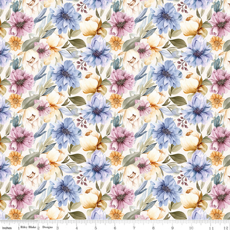 Twilight on the Prairie Main Cream Quilt Fabric