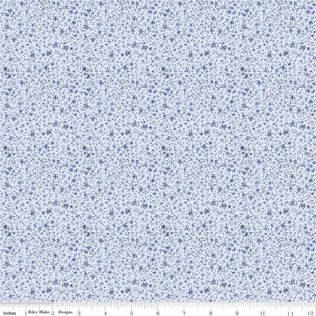 Twilight on the Prairie Ditsy Haze Quilt Fabric