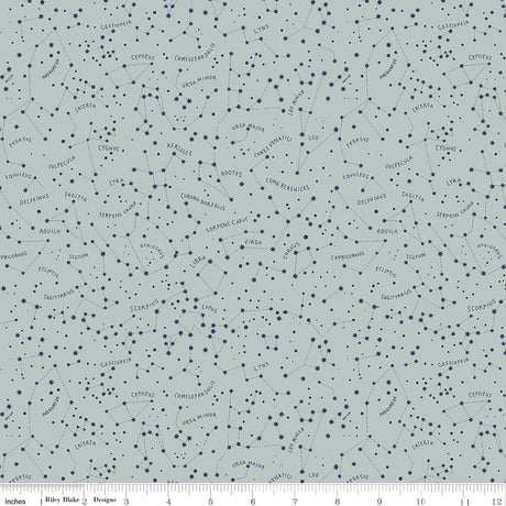 Upper Pines Constellations Chambray Quilt Fabric
