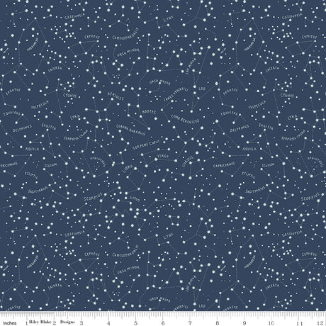 Upper Pines Constellations Navy Quilt Fabric