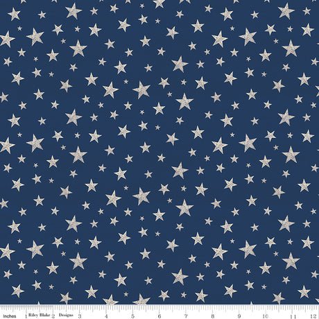 Valor Is Never Forgotten Stars Blue/Cream