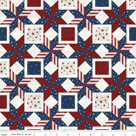 Valor Is Never Forgotten Quilt Blocks Multi