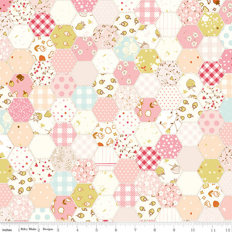 Ashmere Hexies Pink