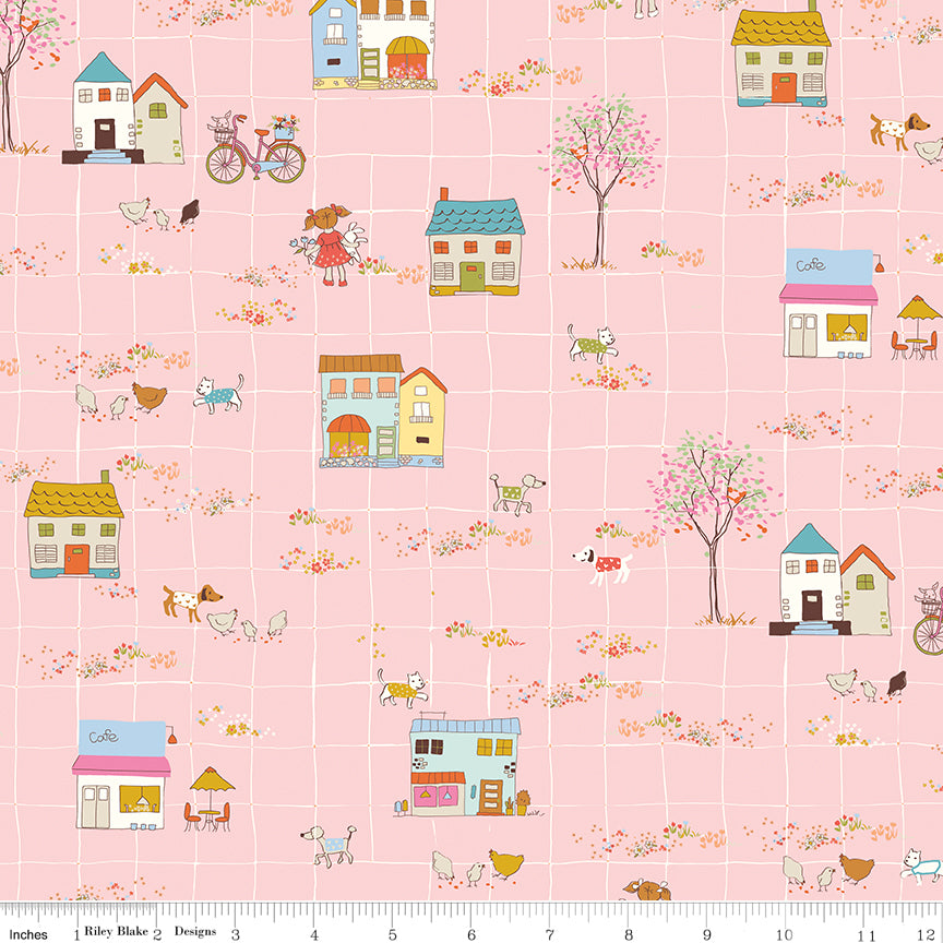 Ashmere Little Town Pink