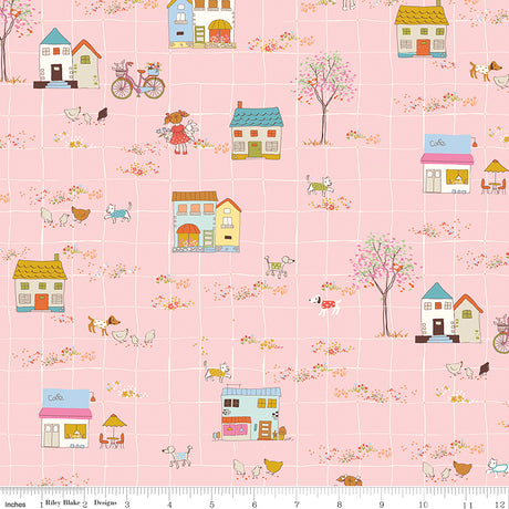 Ashmere Little Town Pink