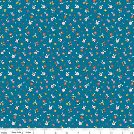 Ashmere Flower Bed Blue