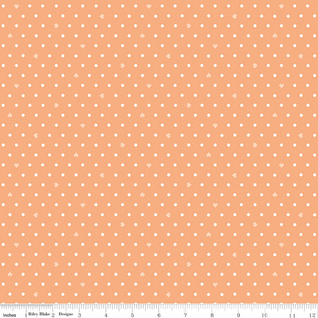 Ashmere Heart Dots Marmalade