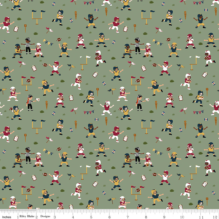 Hometown Heroes Let's Play Football Pistachio