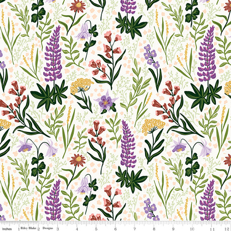 Aspen Lake Lupine Fields White by Aspen Lake — Amber Elliot