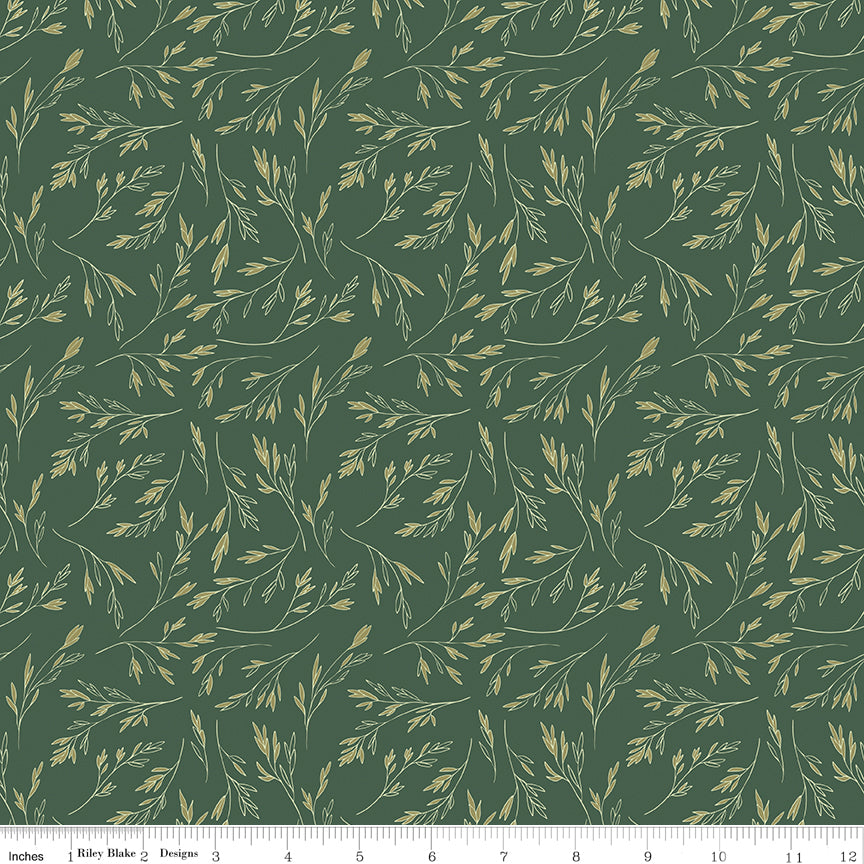Aspen Lake Grasses Green by Aspen Lake — Amber Elliot