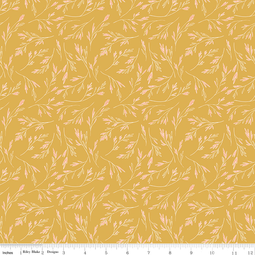 Aspen Lake Grasses Yellow by Aspen Lake — Amber Elliot
