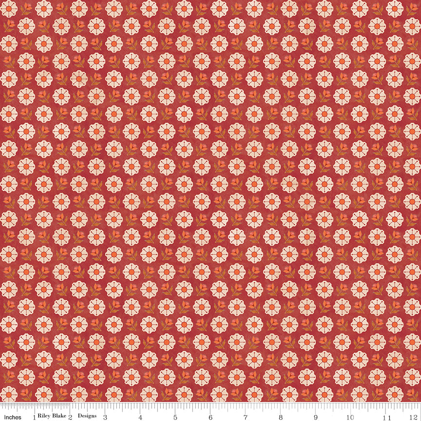 Feels Like Fall Bittersweet Berry Quilt Fabric by Feels Like Fall — Teresa Kogut