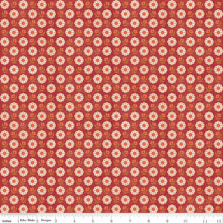 Feels Like Fall Bittersweet Berry Quilt Fabric - Riley Blake Designs - Teresa Kogut