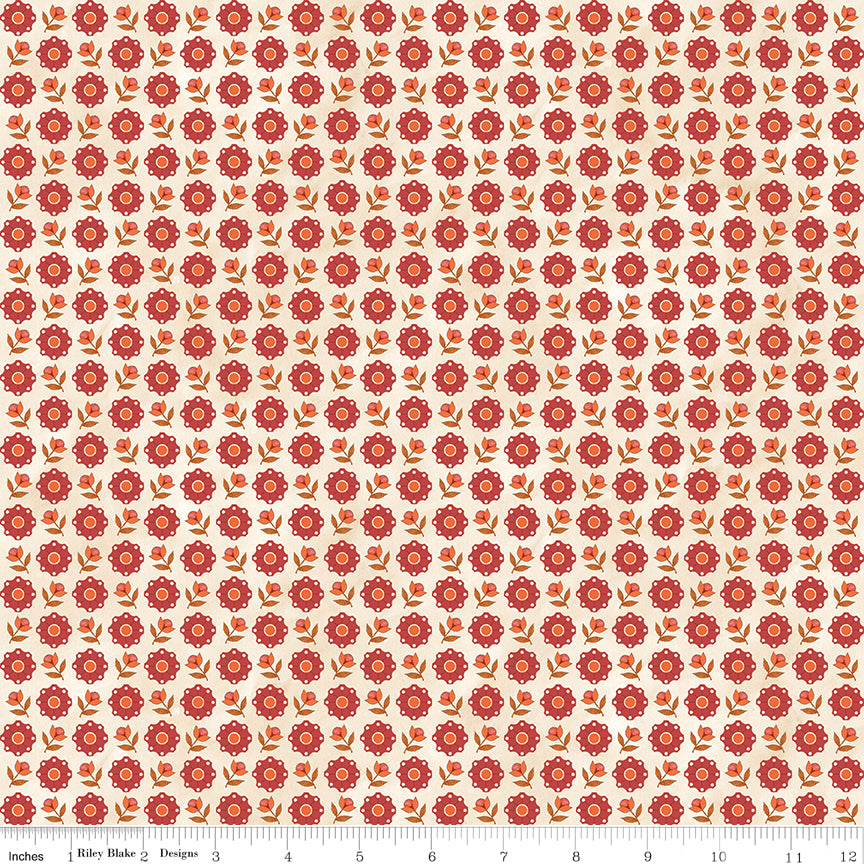 Feels Like Fall Bittersweet Cream Quilt Fabric by Feels Like Fall — Teresa Kogut
