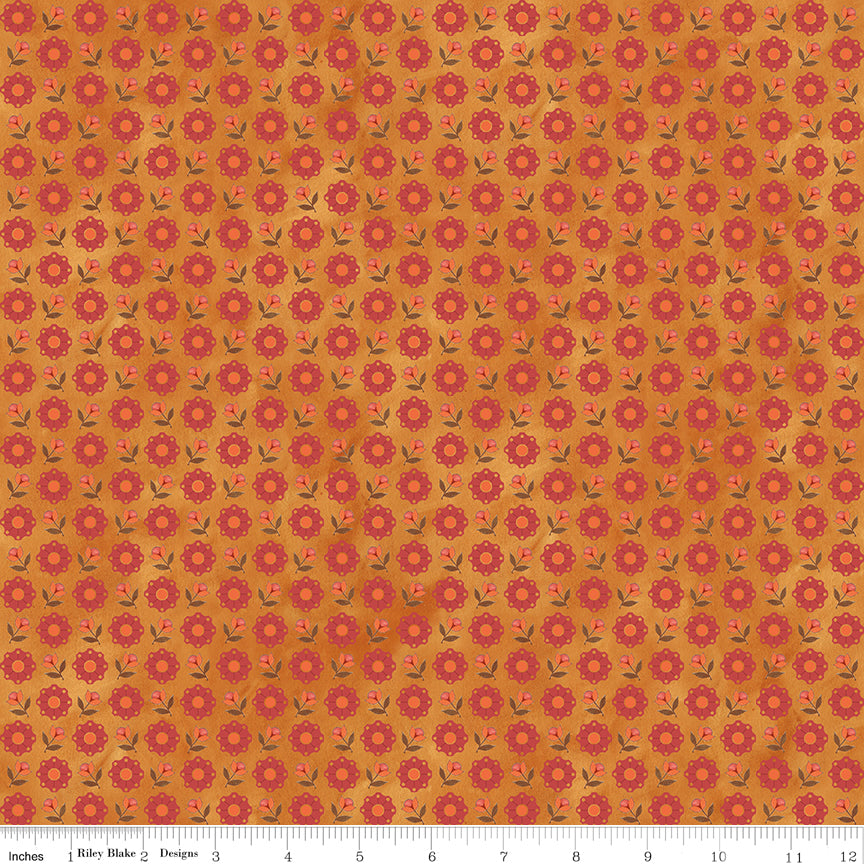 Feels Like Fall Bittersweet Pumpkin Quilt Fabric by Feels Like Fall — Teresa Kogut