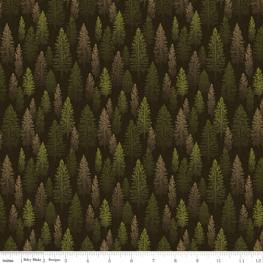 National Parks Trees Multi Quilt Fabric by National Parks — Anderson Design Group
