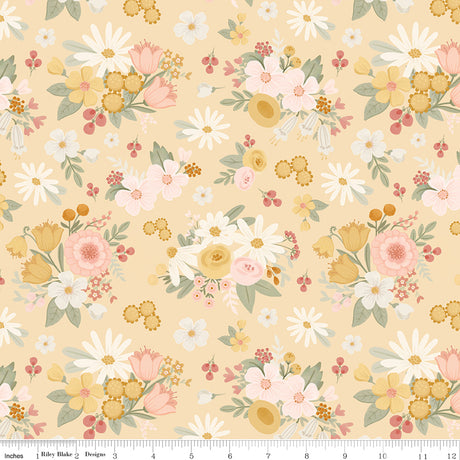 Silly Goose Main Yellow Quilt Fabric by Silly Goose — Echo Park