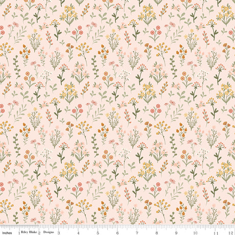 Silly Goose Wildflowers Blush Quilt Fabric by Silly Goose — Echo Park