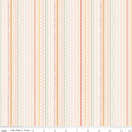 Silly Goose Stripes Multi Quilt Fabric by Silly Goose — Echo Park