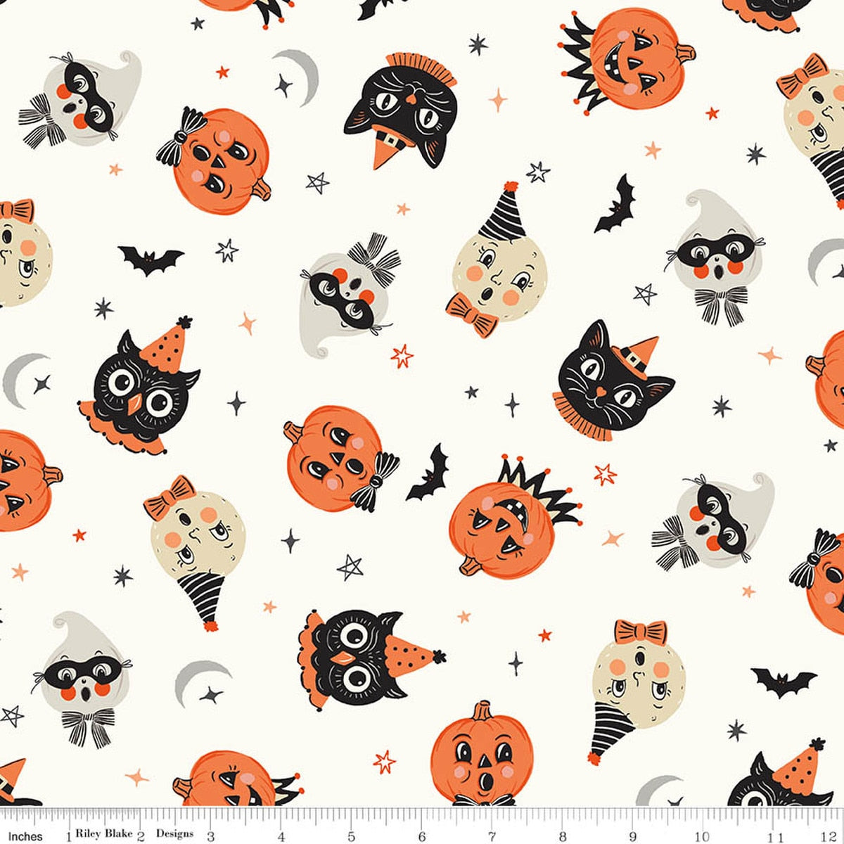 Vintage Boo Main Vintage White Quilt Fabric by Vintage Boo — My Minds Eye
