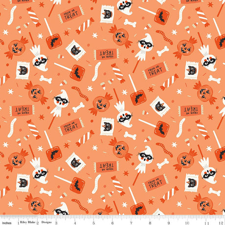 Vintage Boo Main Candy Marmalade Quilt Fabric - Riley Blake Designs - My Minds Eye