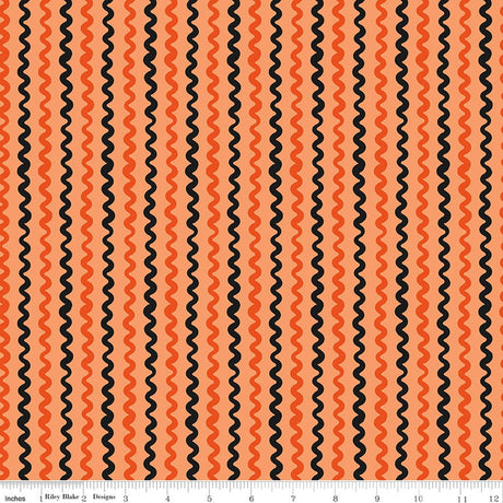 Vintage Boo Ric Rac Marmalade Quilt Fabric - Riley Blake Designs - My Minds Eye