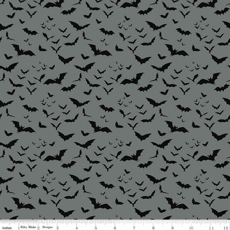 Witchy Vibes Bats Fog Quilt Fabric - Riley Blake Designs - Lisa Audit