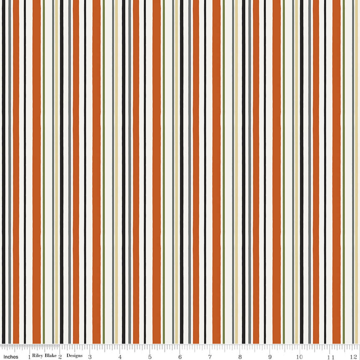 Witchy Vibes Stripes Multi Quilt Fabric by Witchy Vibes — Lisa Audit