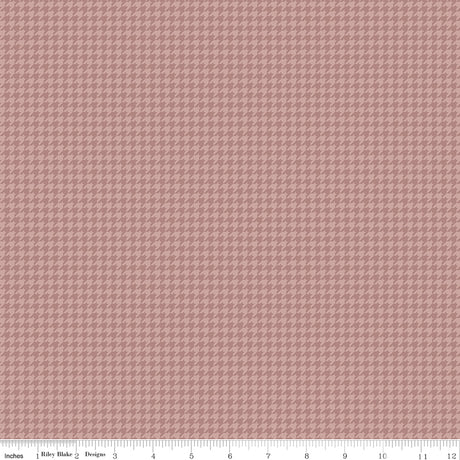Petal & Patch Houndstooth Clay Quilt Fabric by Petal & Patch — Kassidy Grace