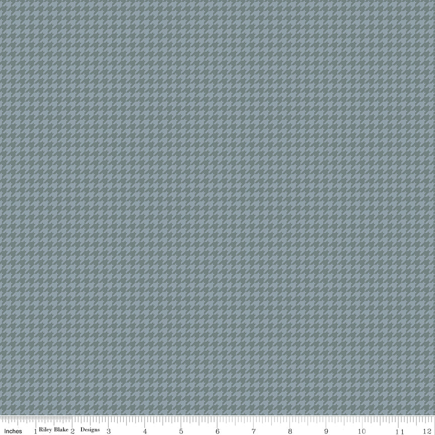 Petal & Patch Houndstooth Storm Quilt Fabric by Petal & Patch — Kassidy Grace