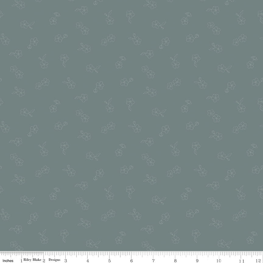 Petal & Patch Meadow Agave Quilt Fabric by Petal & Patch — Kassidy Grace