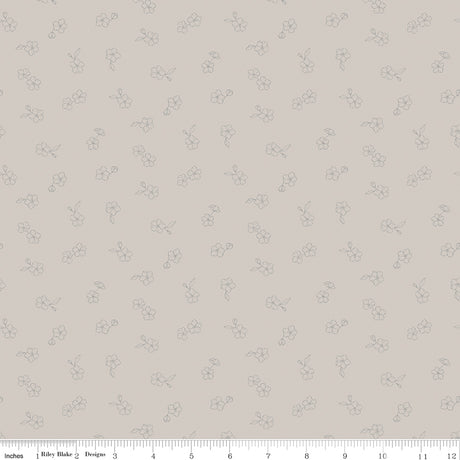 Petal & Patch Meadow Taupe Quilt Fabric by Petal & Patch — Kassidy Grace