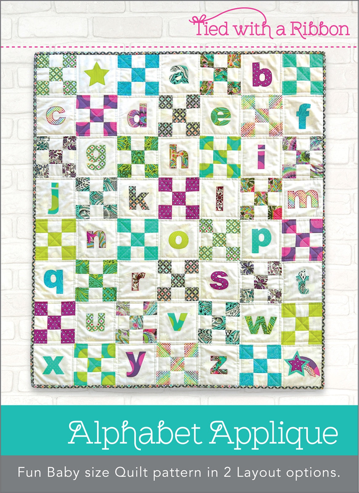 Alphabet Applique Quilt Quilt Pattern by Creative Abundance