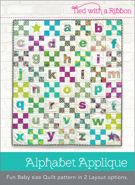Alphabet Applique Quilt Quilt Pattern by Creative Abundance