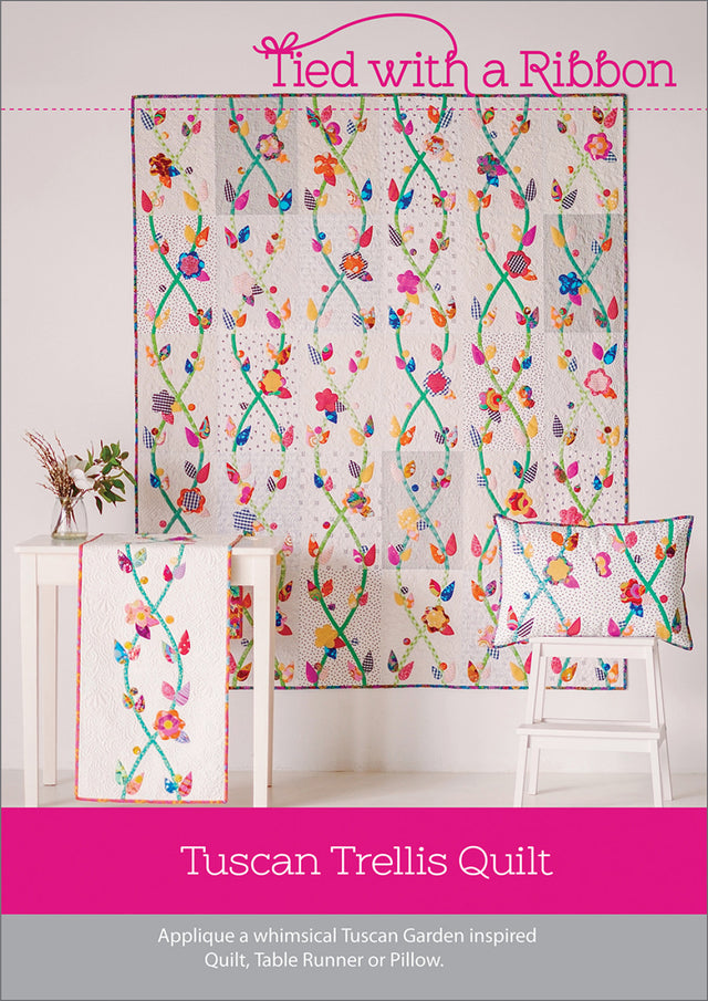 Tuscan Trellis Quilt Pattern – Quilting Books Patterns and Notions