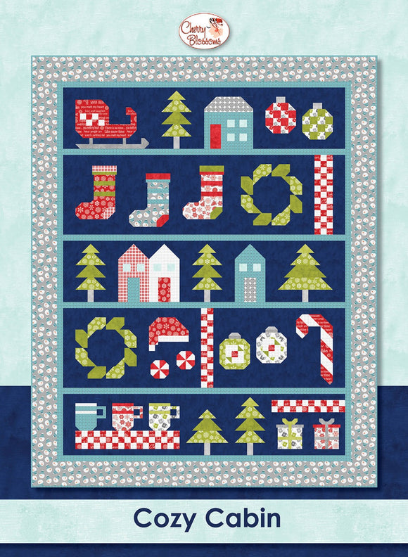 Cozy Cabin Quilt Pattern by Cherry Blossoms