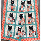 Coffee Cats Quilt Pattern by Cuddle Cat Quiltworks