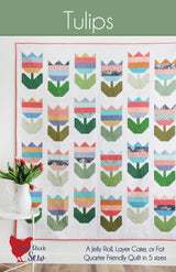 Tulips Quilt Pattern by Cluck Cluck Sew