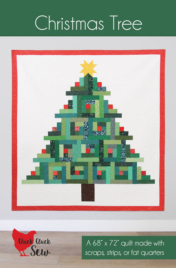 Christmas Tree Quilt Pattern by Cluck Cluck Sew