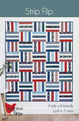 Strip Flip Quilt Pattern by Cluck Cluck Sew