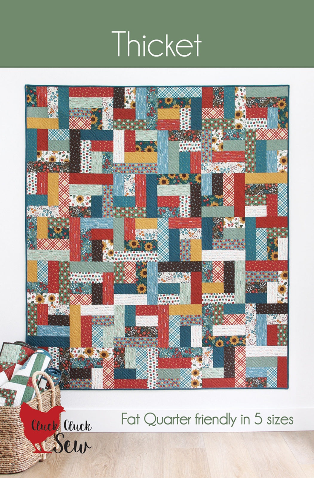 Thicket Quilt Pattern by Cluck Cluck Sew